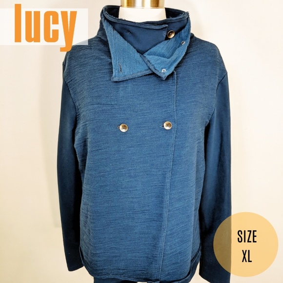 Lucy Jackets & Blazers - Lucy • Double Breasted Blue Jacket [Jackets]